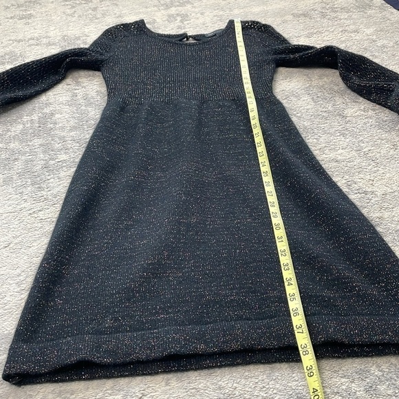 Marc by Marc Jacobs Sparkle Knit Sweater Dress Cut Out Back Wool Angora Sz S - Picture 10 of 14